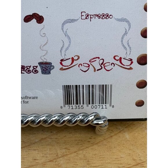 Dakota Collectibles Embroidery Club Coffee Craze CD 20 Designs Sewing Patterns - Picture 3 of 4